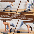 Slide Board Plataforma Deslizante, Tapete para Exercicio Fisico, Slide Board Deslizante, Tapete Exercicio Fisico, Tapete Slide Board para Exercícios Funcionais