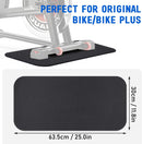 2 peças de tapete para esteira e bicicleta