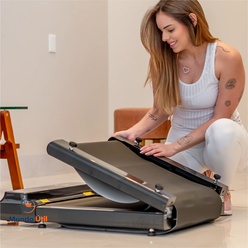 Esteira Dobrável FitHome – Saúde, Conforto e Praticidade